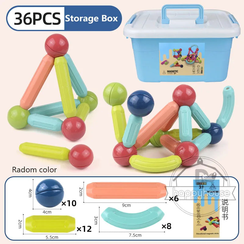 STEM Magnetic Constructor Blocks Set