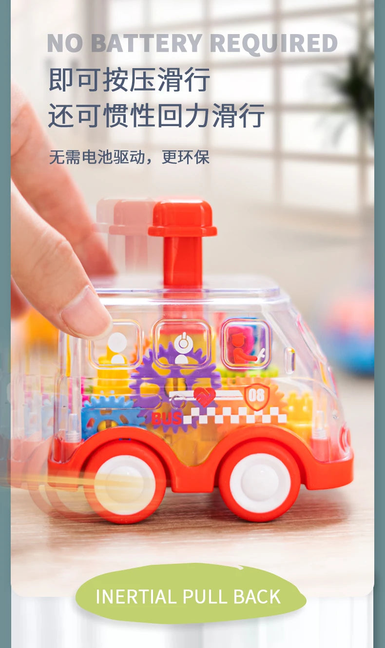 Press and Go Gear Car