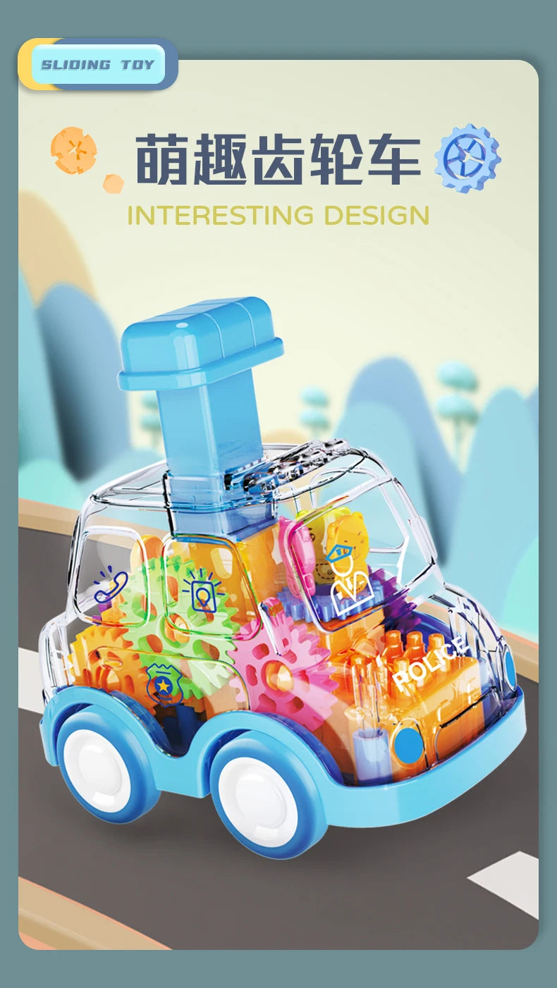 Press and Go Gear Car