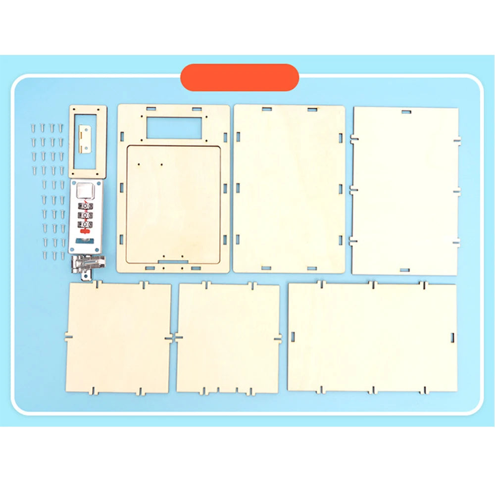 DIY Wooden Password Box Model