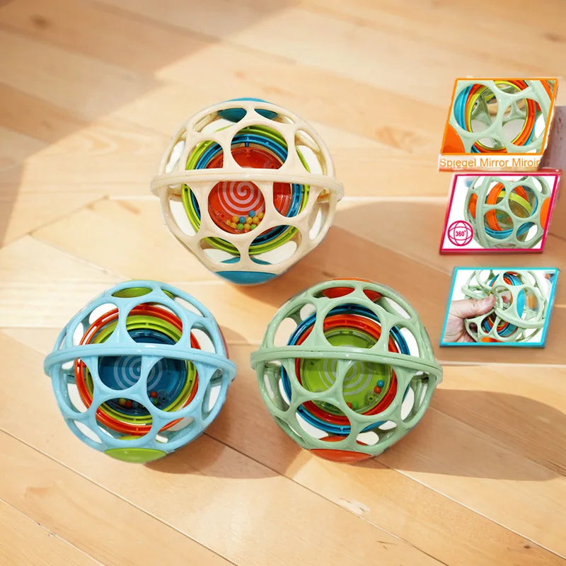 Hand Rattle Soft Sensory Ball