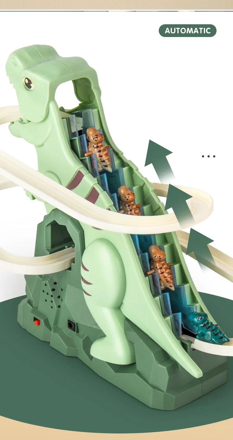 Dinosaur Climbing Slide Music Toy