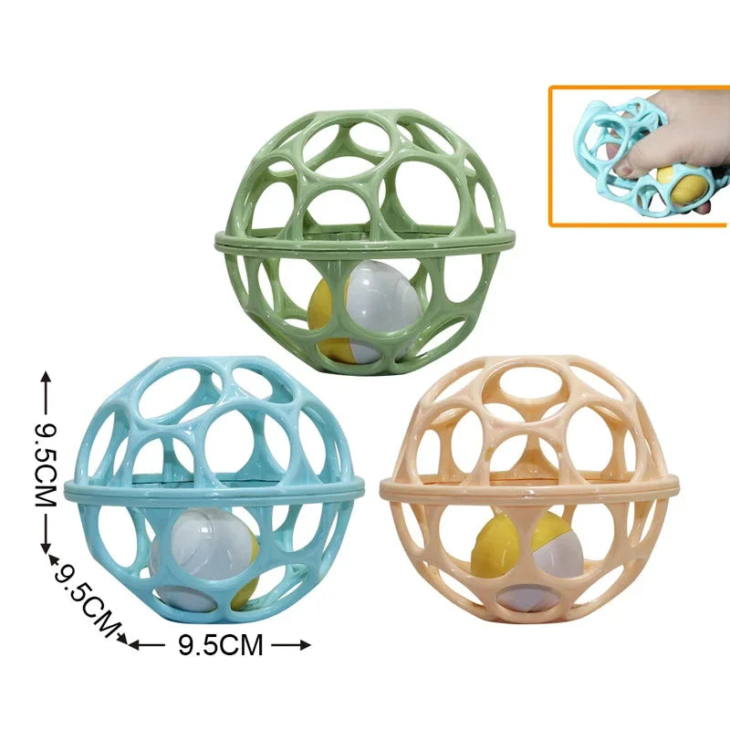 Hand Rattle Soft Sensory Ball