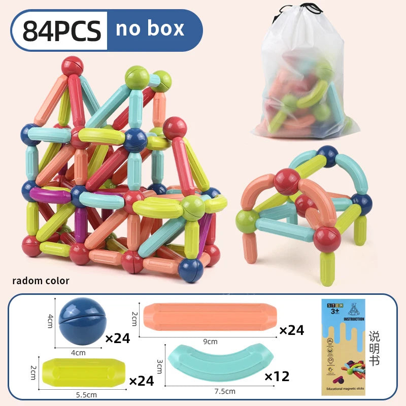 STEM Magnetic Constructor Blocks Set