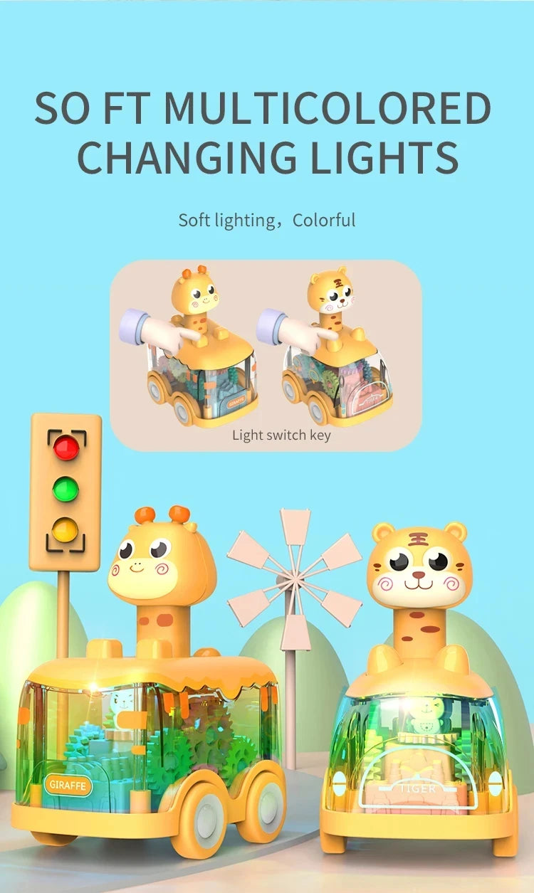 Press and Go Gear Car