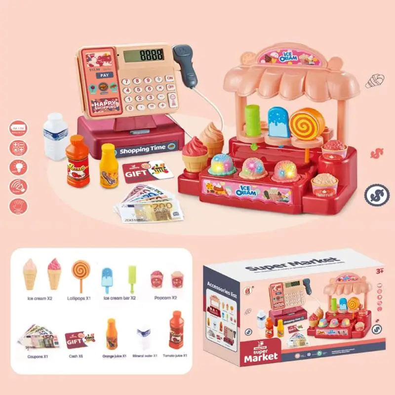 Supermarket Cash Register Play Set