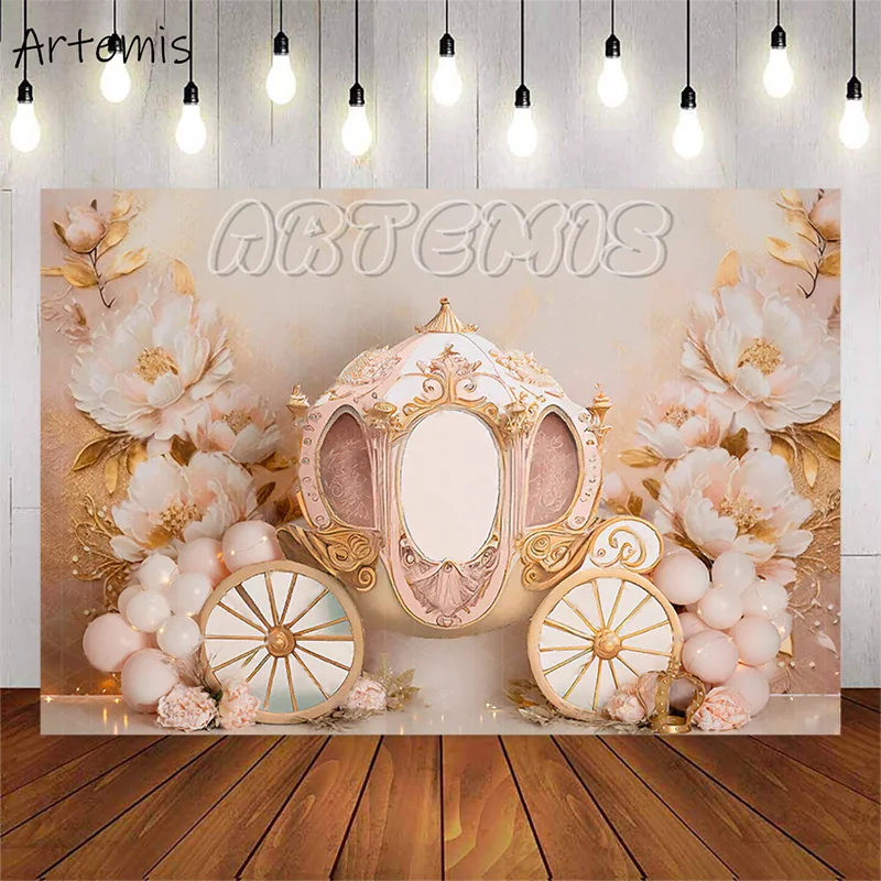 Baby Shower Background Floating Balloon