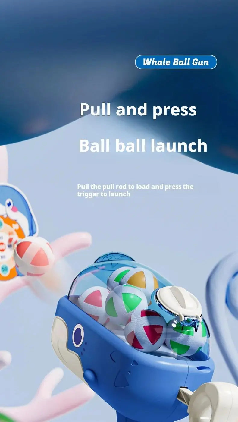 Whale Sticky Dart Ball Game