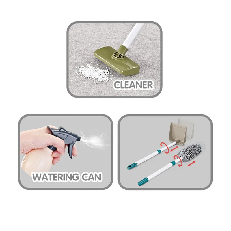 Cleaning Tool Toys Set
