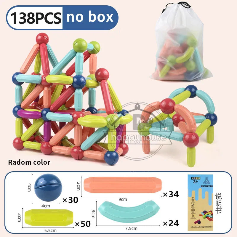 STEM Magnetic Constructor Blocks Set