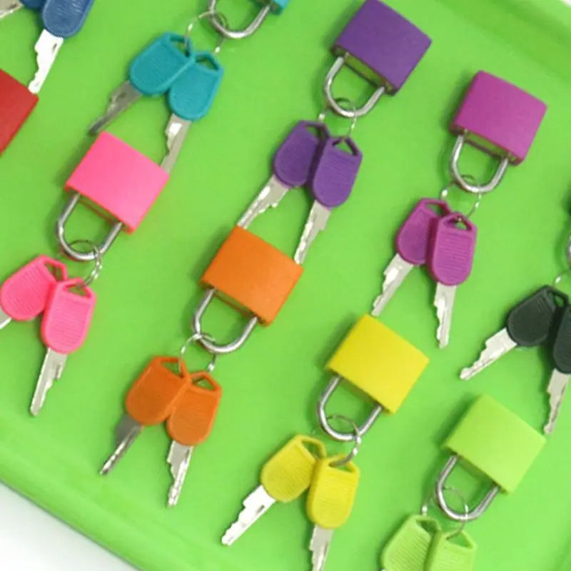 Montessori Colorful Locks Keys