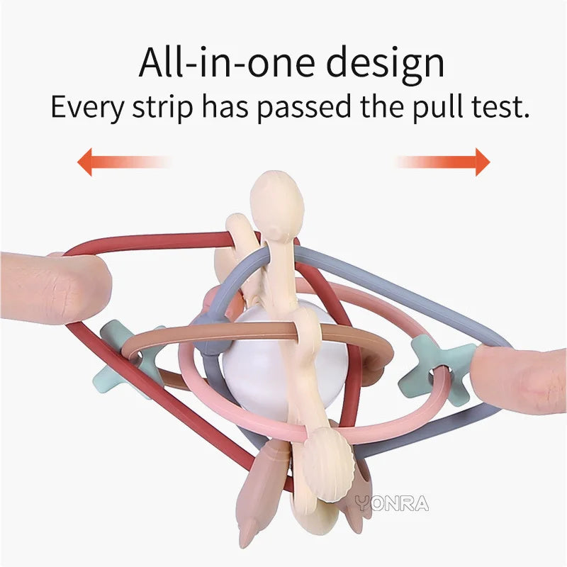 Rattle & Sensory Teether Bed Bell