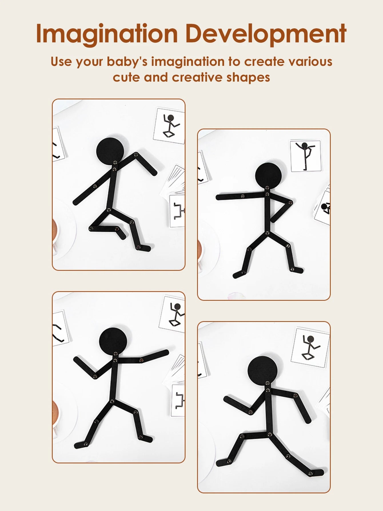 Wooden Stick Men Puzzle Game