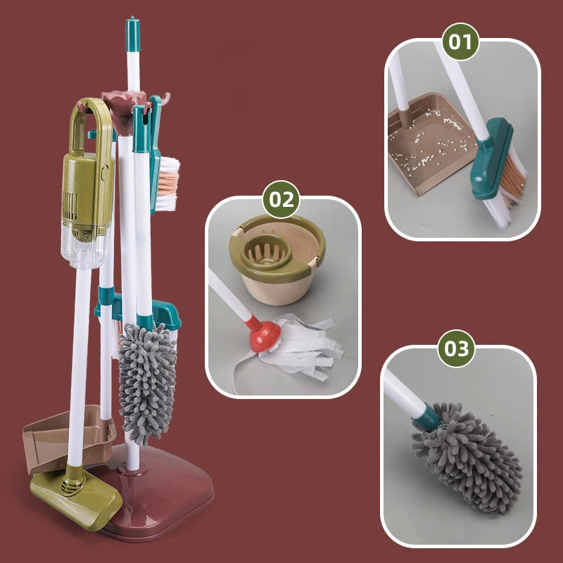 Cleaning Tool Toys Set