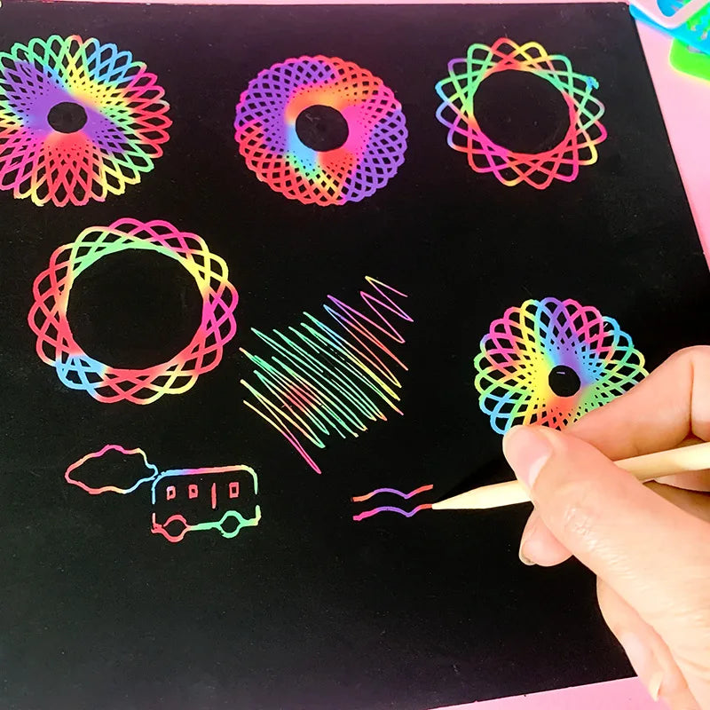 Spirograph Geometric Ruler Drawing Set