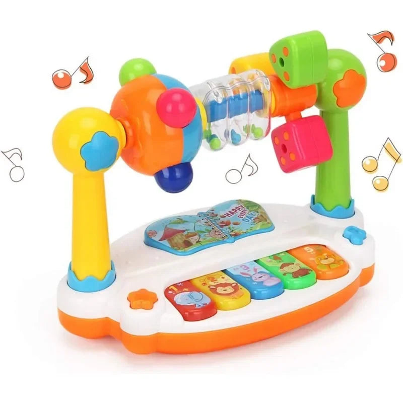 Piano Keyboard with Light Sound and Musical Toy