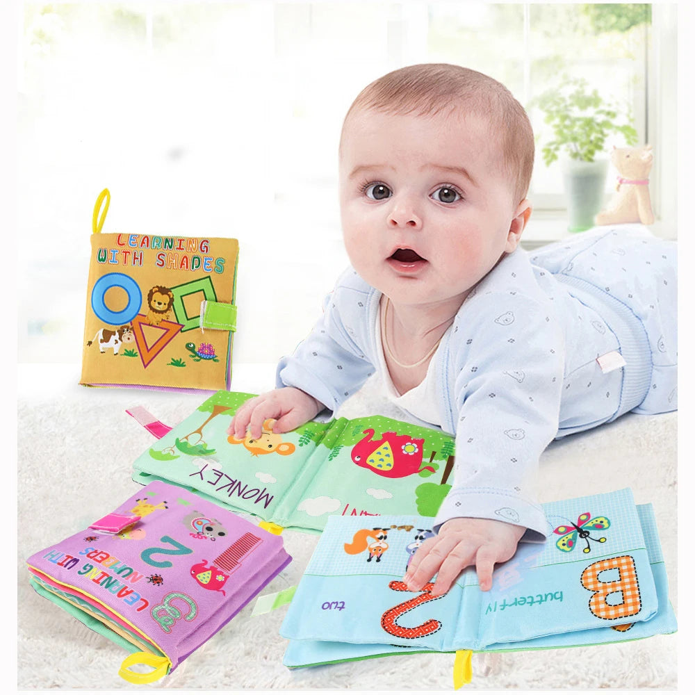 Interactive Montessori Cloth Book