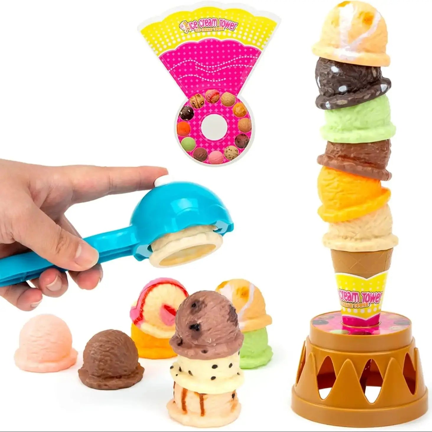 Ice Cream Stack Up Play
