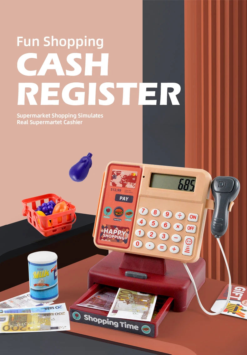 Supermarket Cash Register Play Set