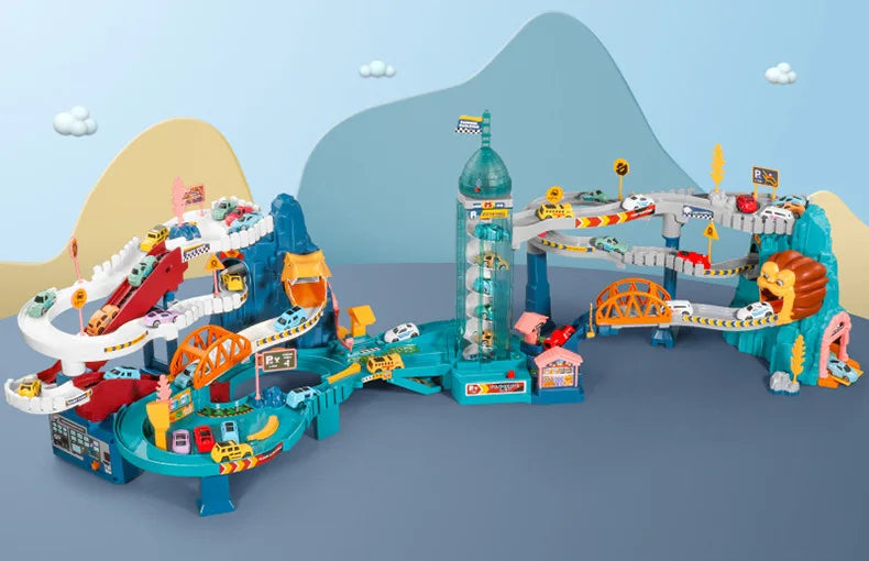 Lion Theme Car Track