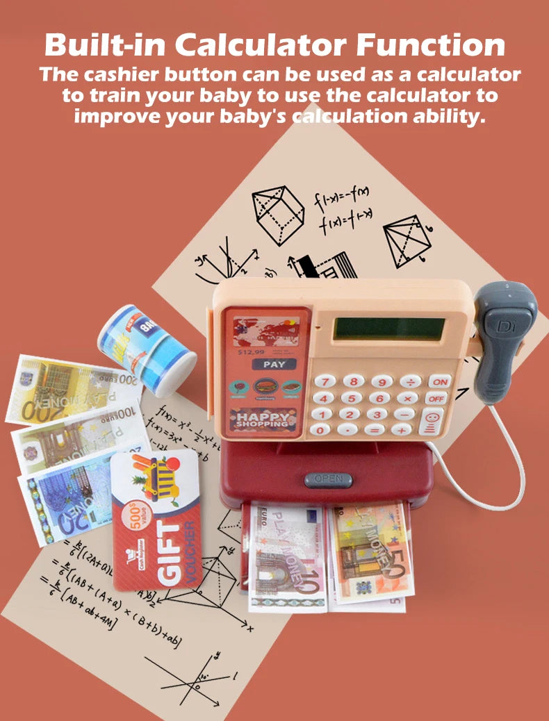 Supermarket Cash Register Play Set