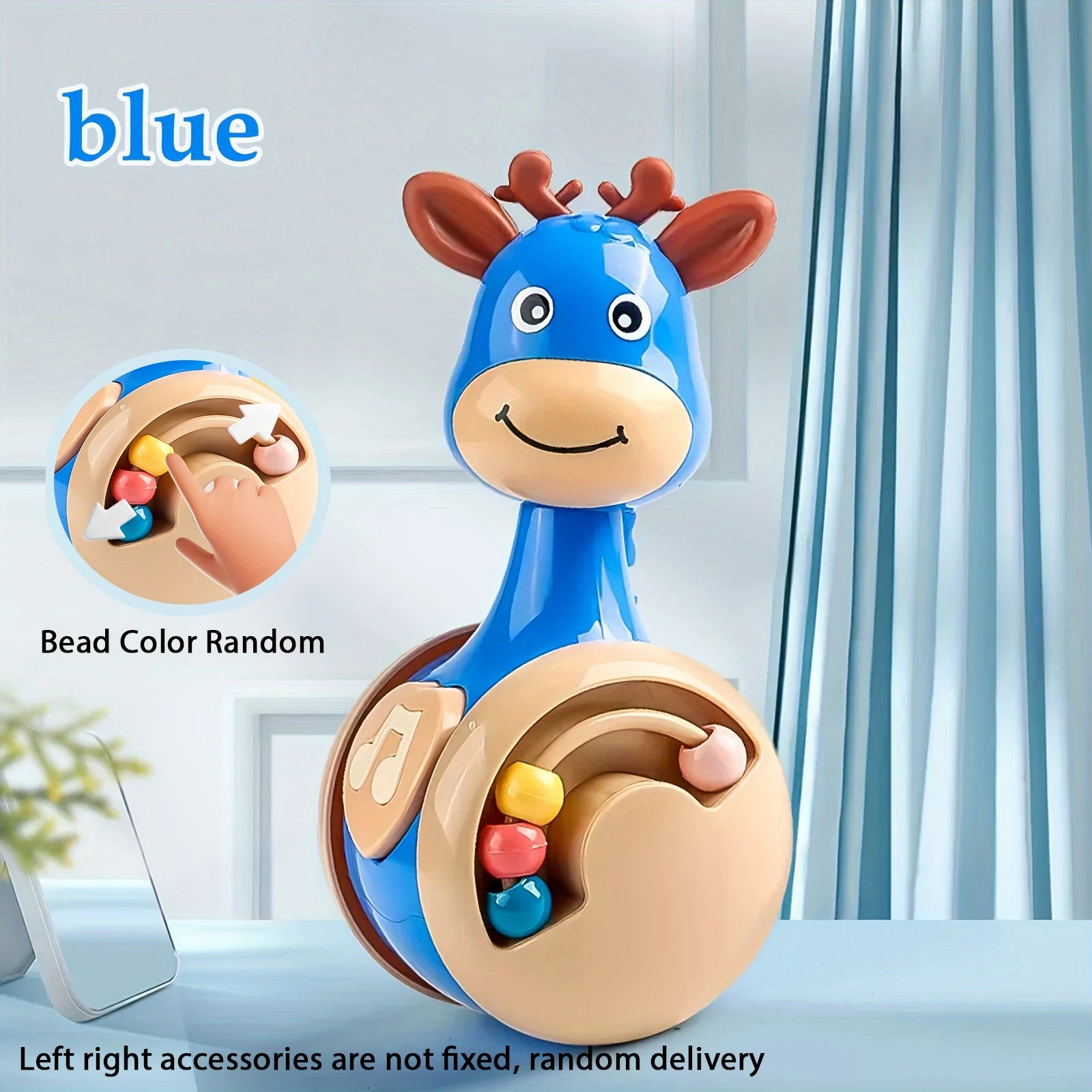 Fawn Sliding Tumbler Rattle Toy