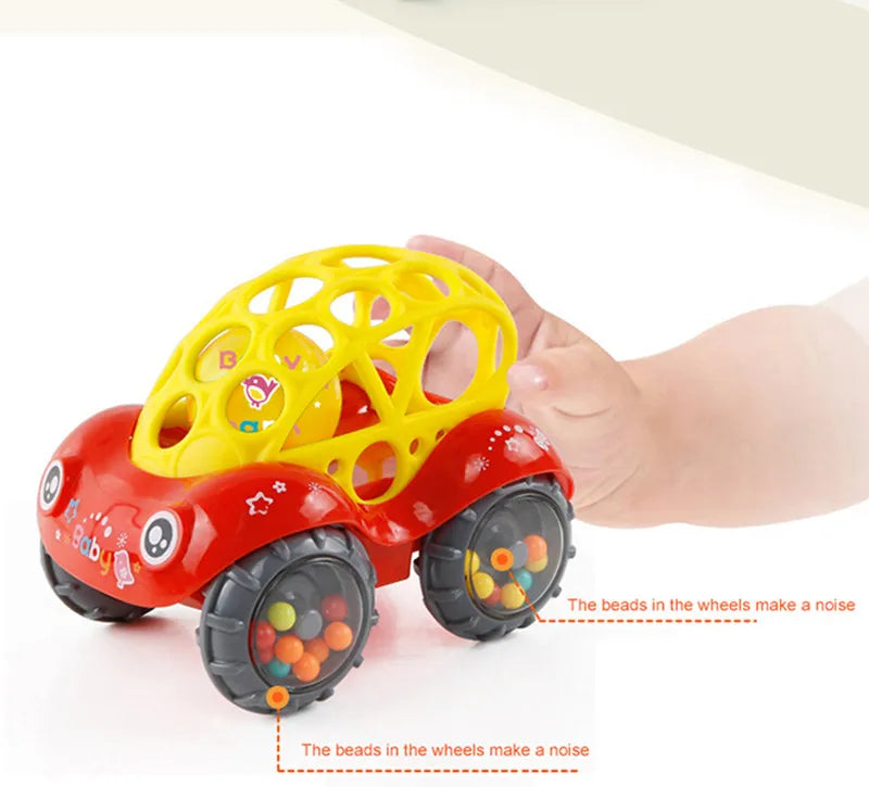 Soft Rubber Push and Go Vehicles