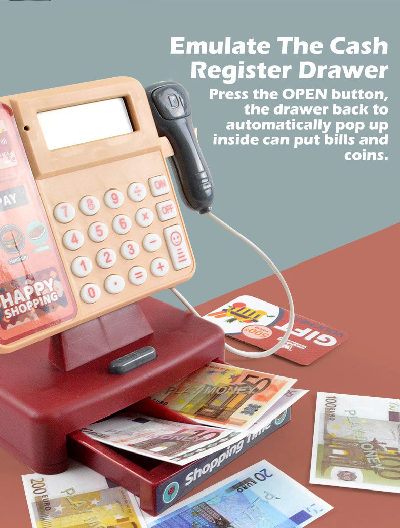 Supermarket Cash Register Play Set