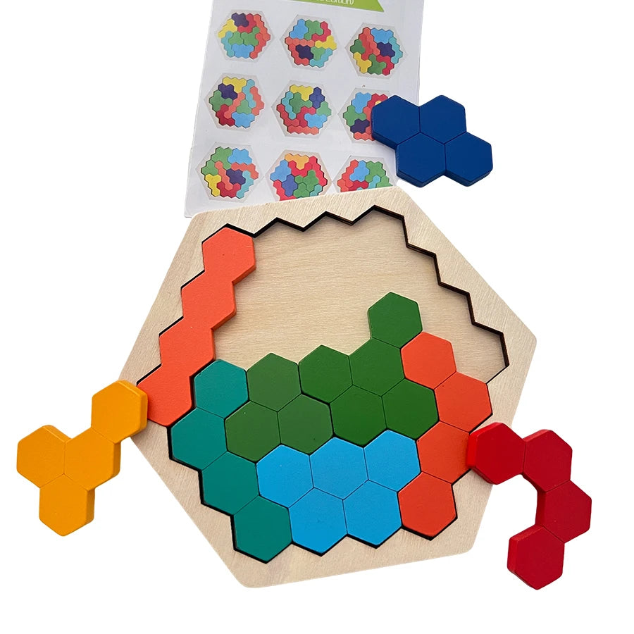 Wooden Tangram Jigsaw Puzzle