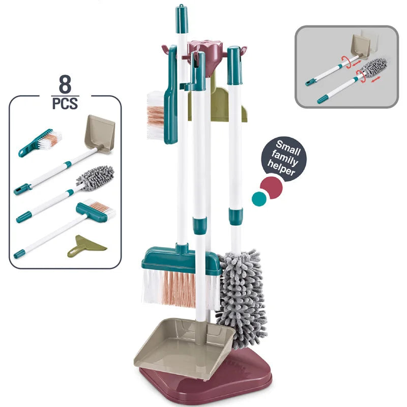 Cleaning Tool Toys Set