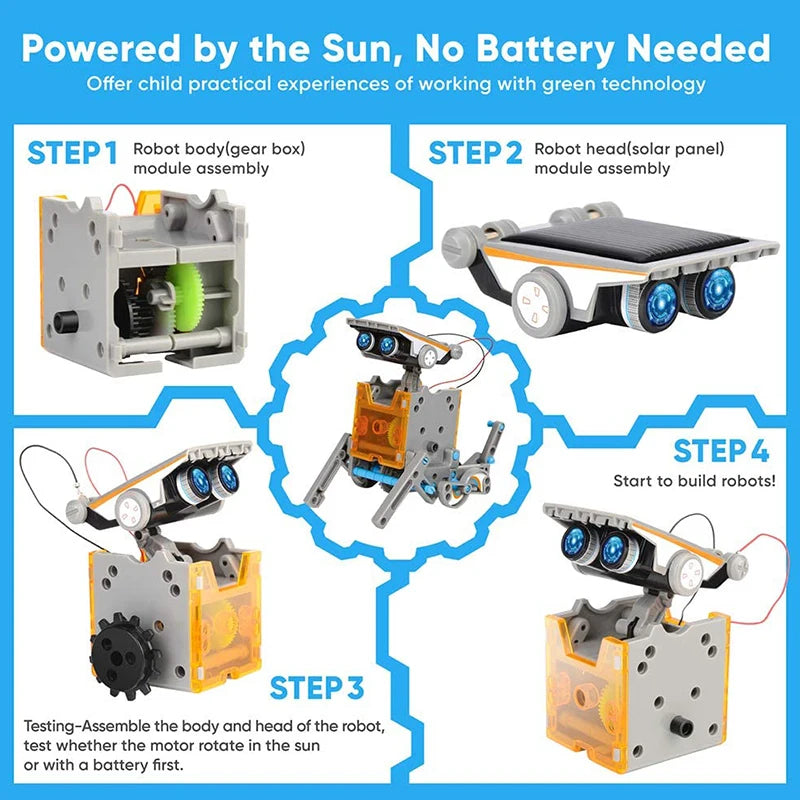 12 In Solar Robot Kit