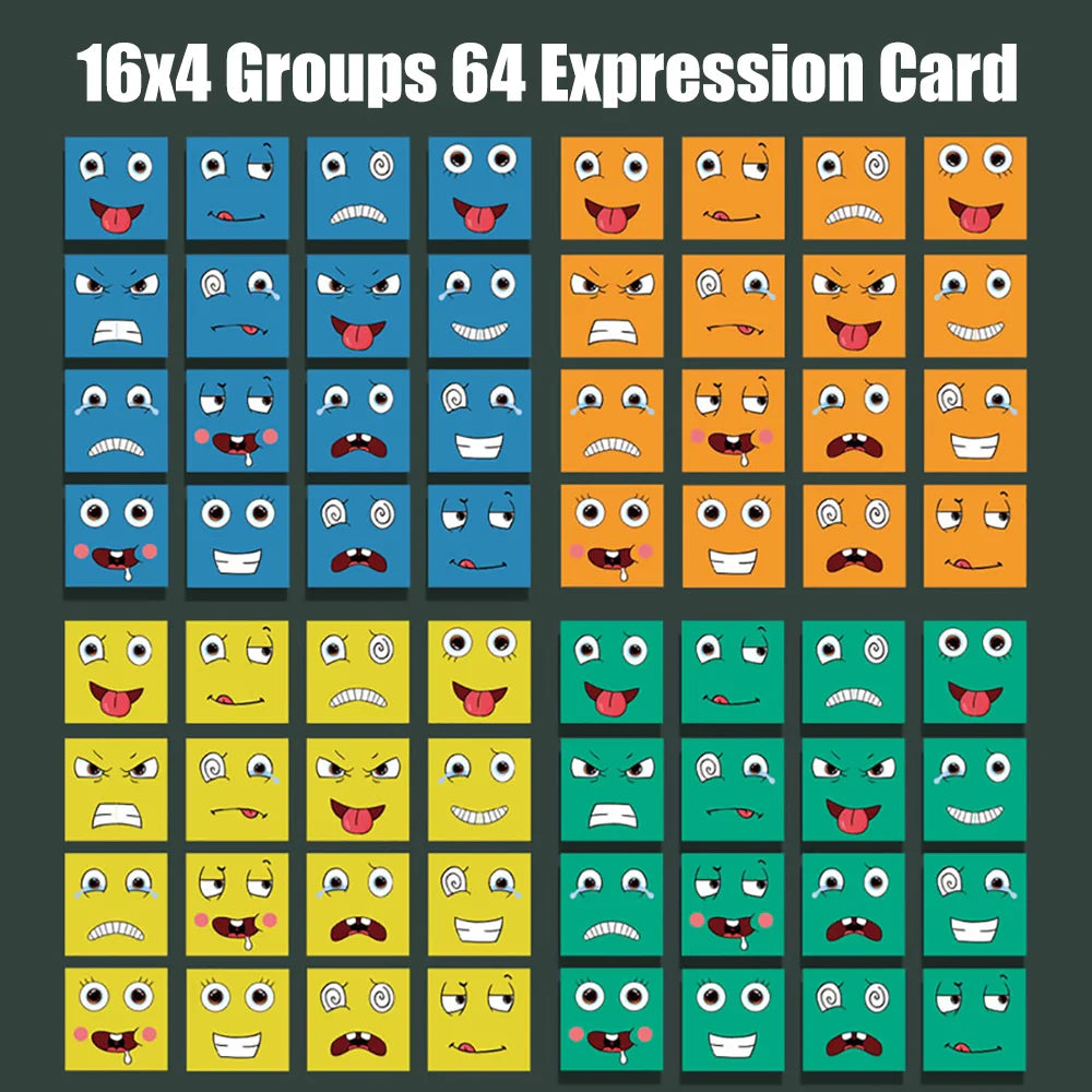 Expression Face Change Puzzles