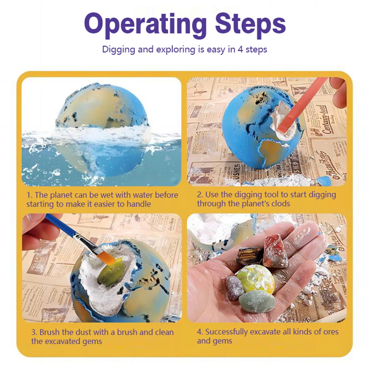 Archaeology Digging Treasure Planet