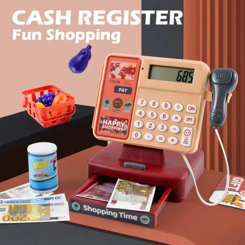 Supermarket Cash Register Play Set