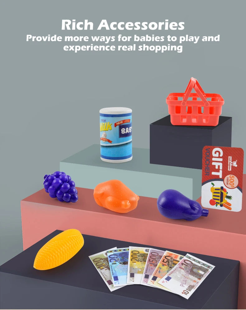 Supermarket Cash Register Play Set