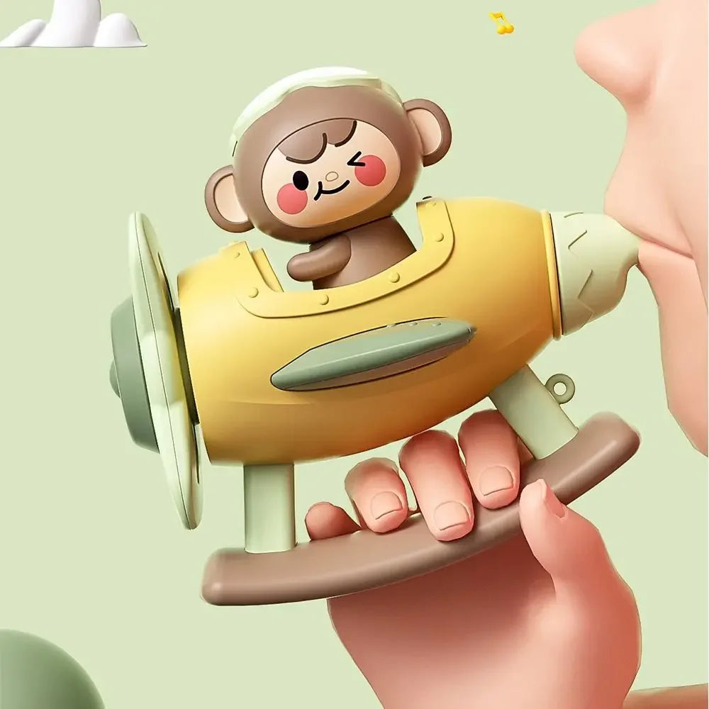 Whistling and Spinning Toy