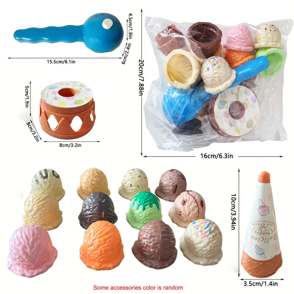 Ice Cream Stack Up Play