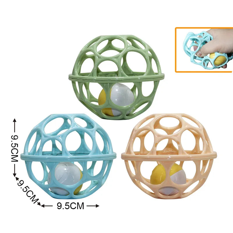 Hand Rattle Soft Sensory Ball