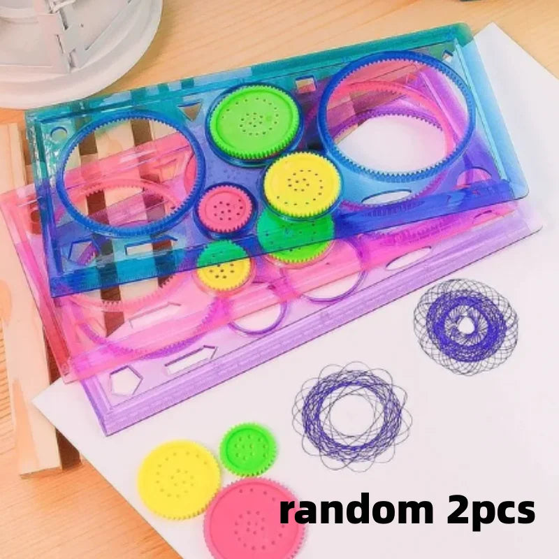 Spirograph Geometric Ruler Drawing Set