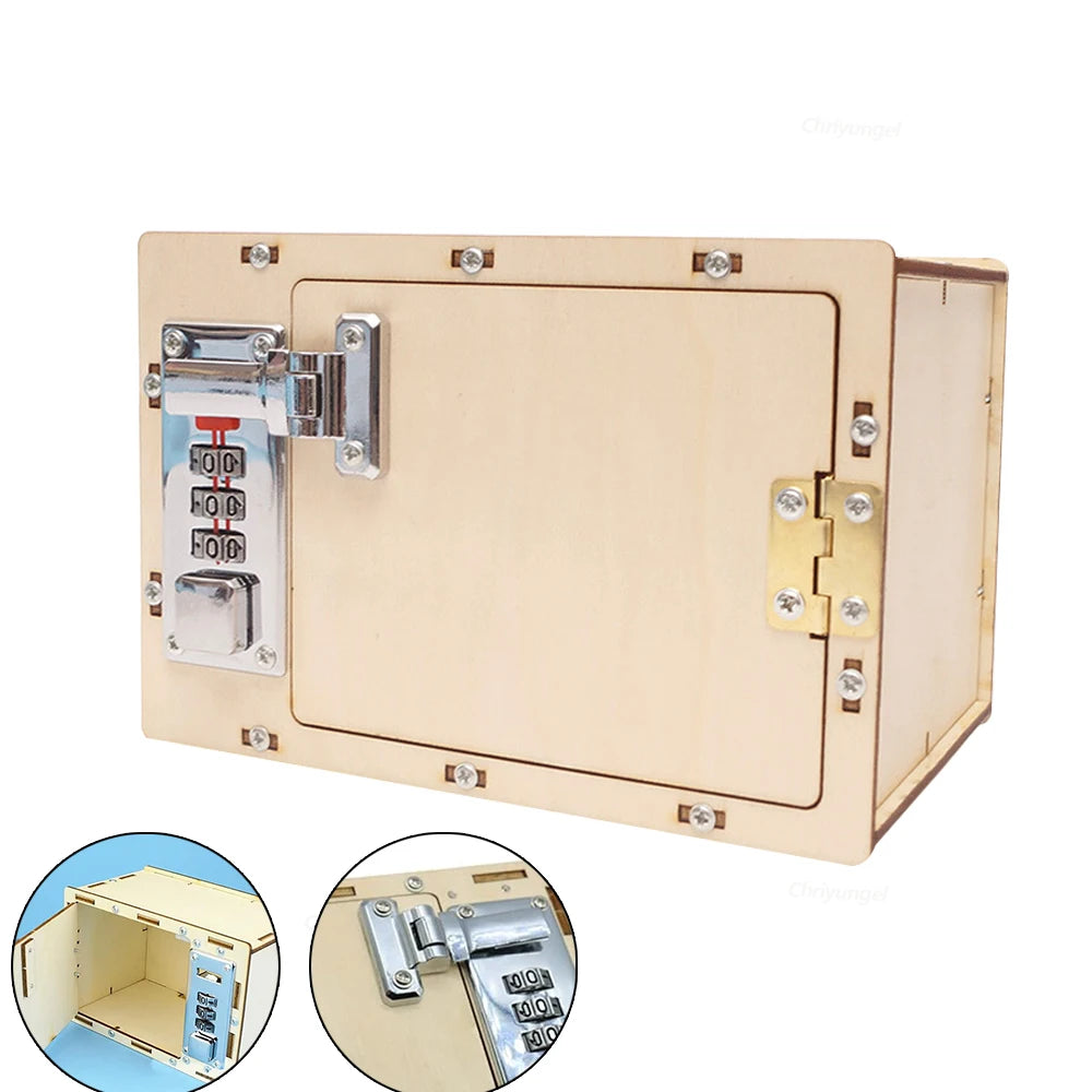 DIY Wooden Password Box Model