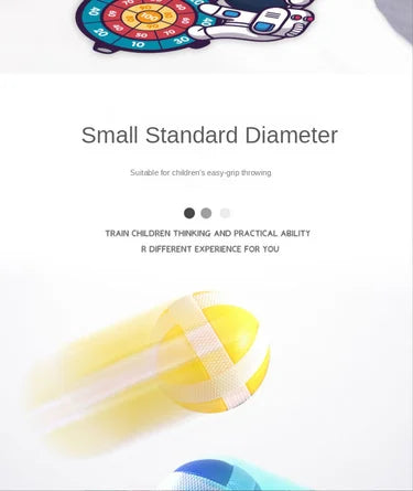 Sticky Ball Dart Board Game