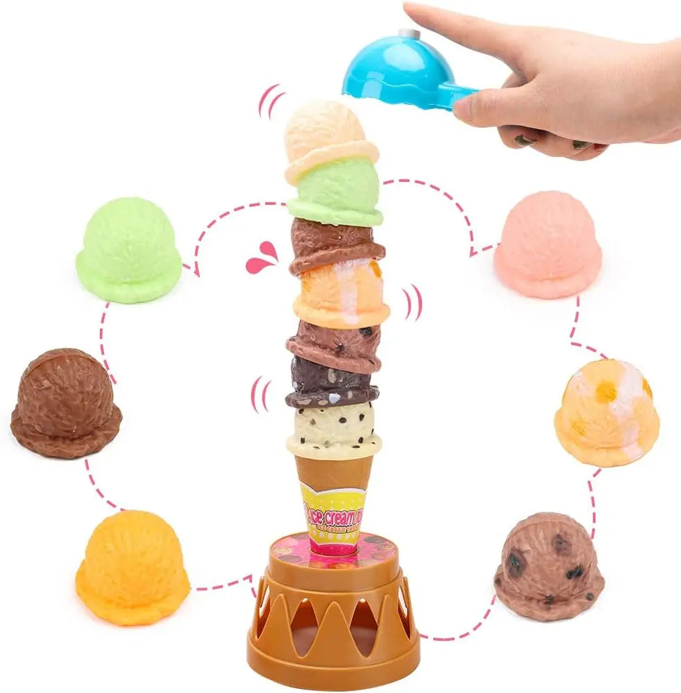 Ice Cream Stack Up Play